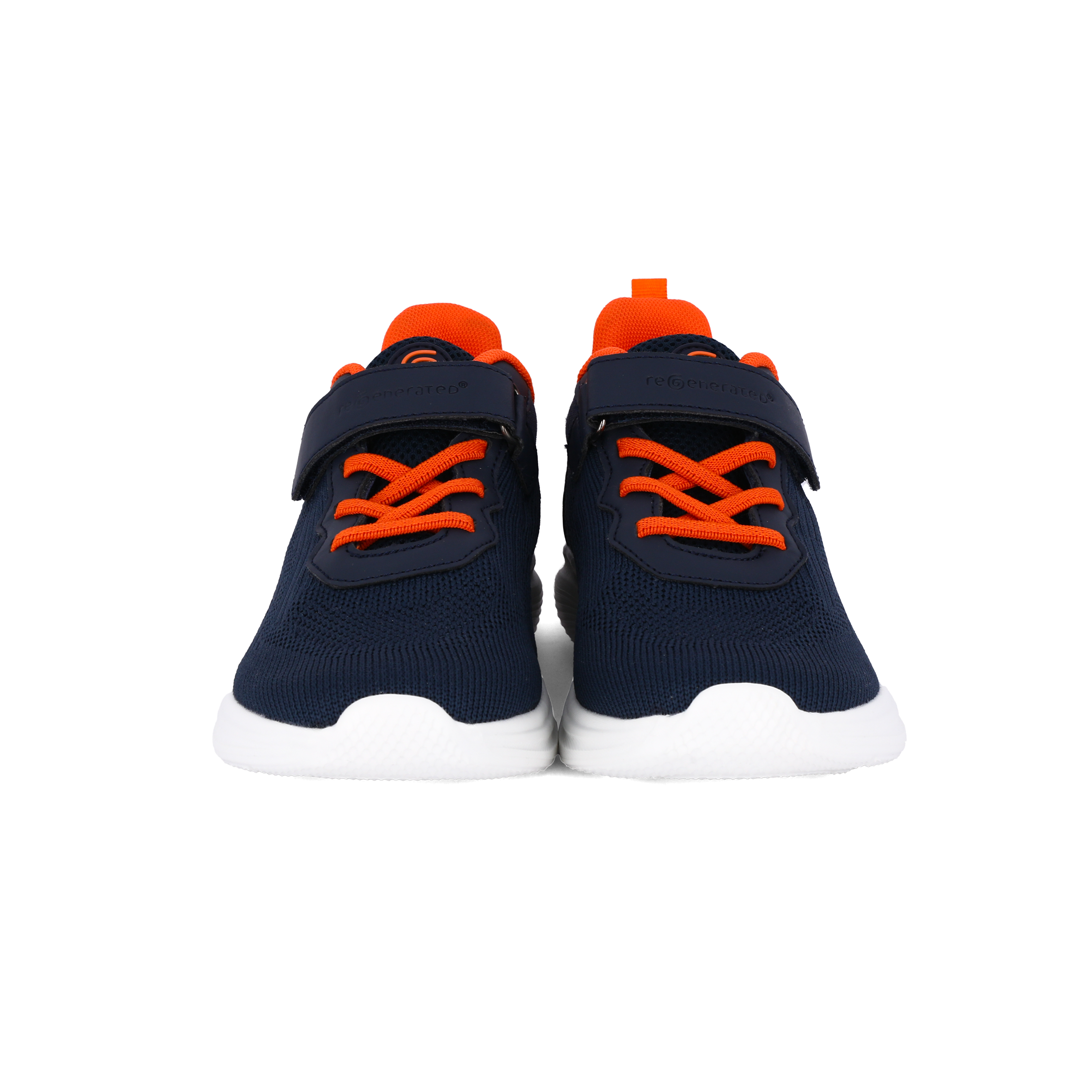 Scarpe in tessuto riciclato da bambino Orange