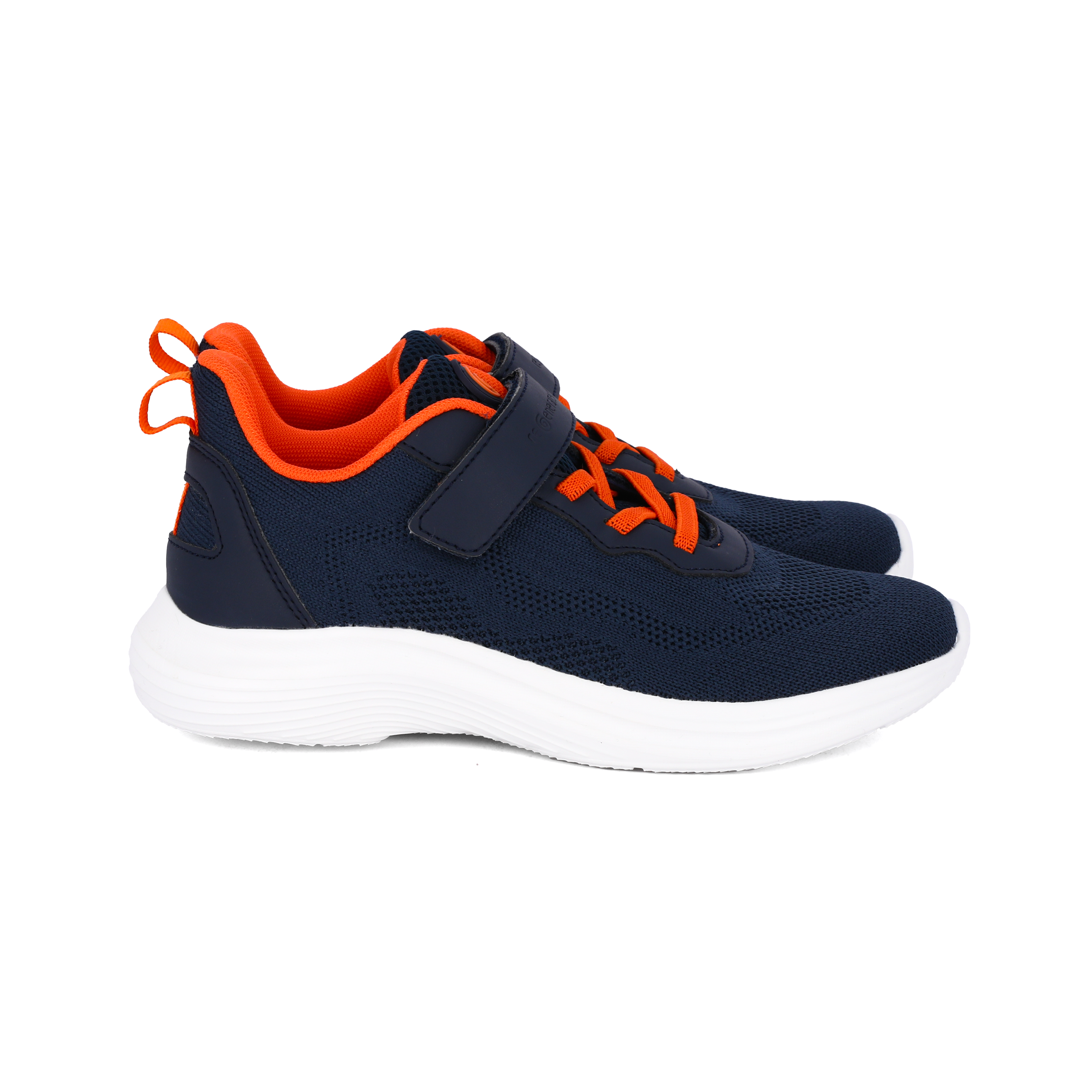 Scarpe in tessuto riciclato da bambino Orange