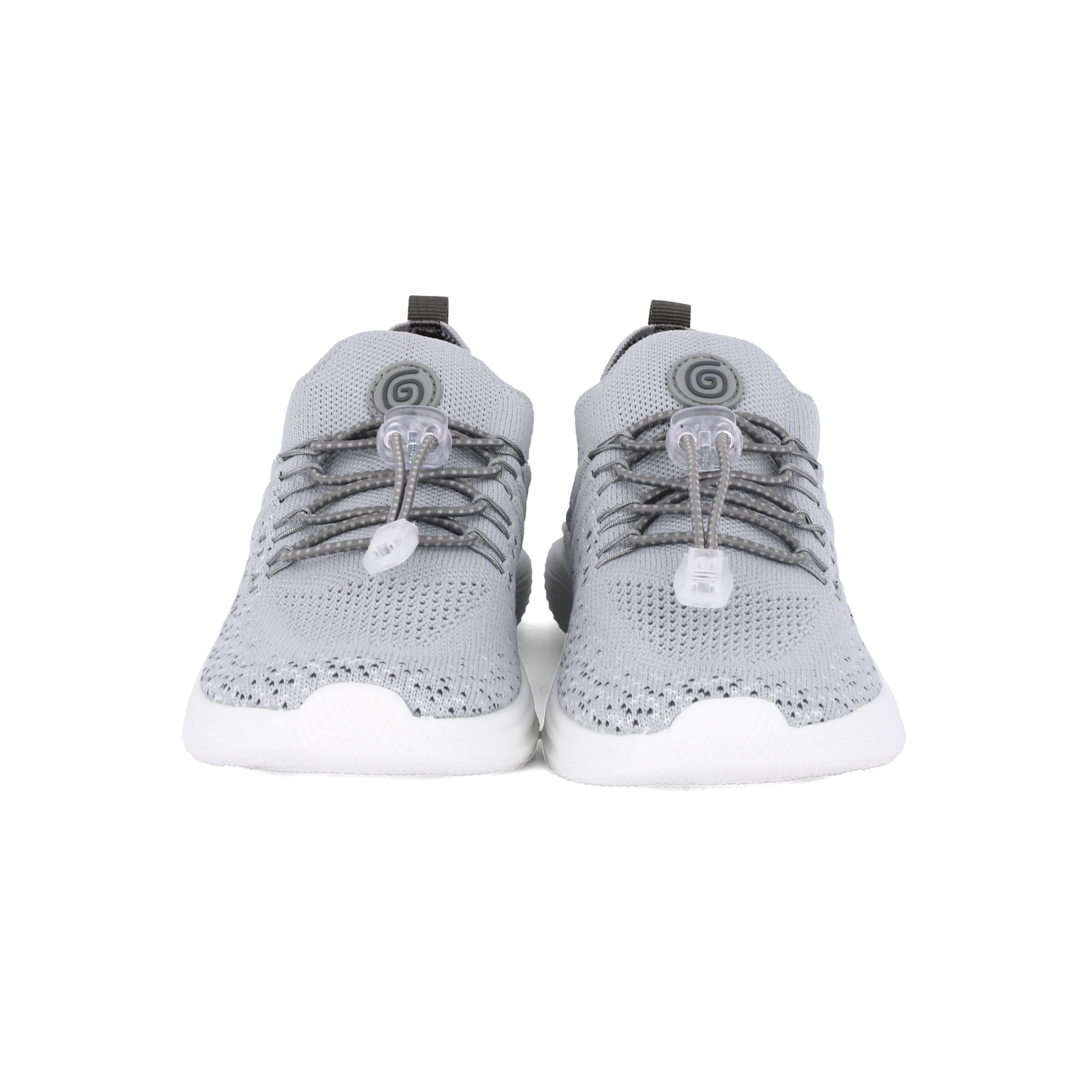 Lightweight recycled sneakers with gray laces